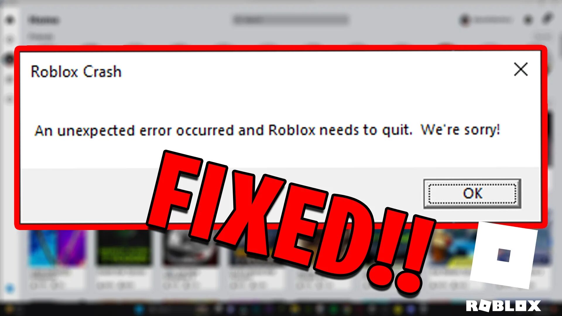 Что делать если роблокс не запускаем. Ошибка РОБЛОКС an unexpected Error occurred and Roblox needs to quit. РОБЛОКС краш. Ошибка запуска РОБЛОКС. Ошибка при запуске РОБЛОКСА.