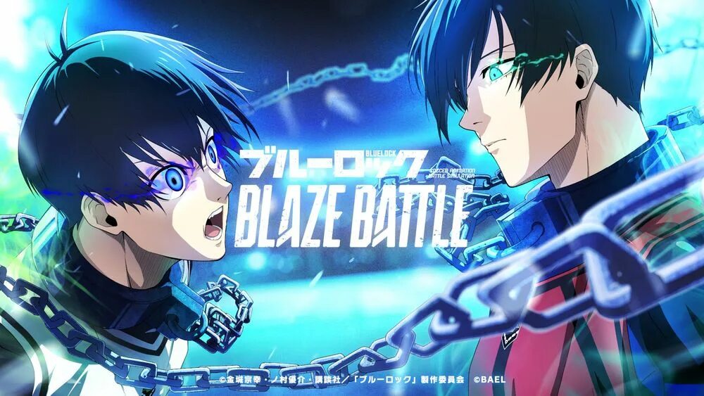 Игру blue lock blaze battle