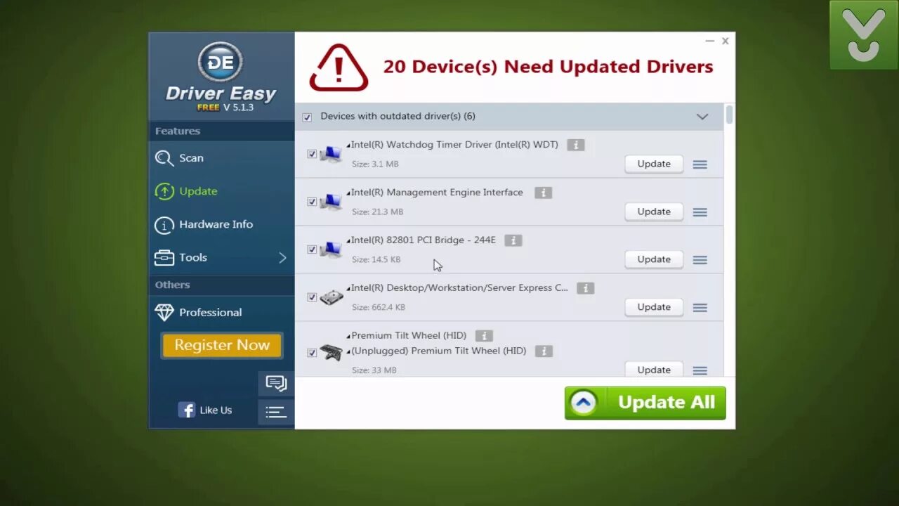 Up to date devices