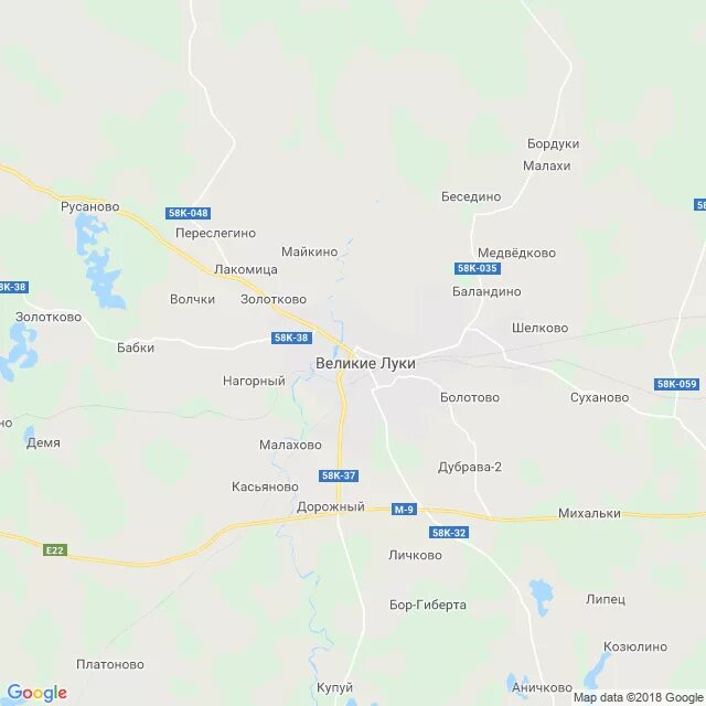 где находятся великие луки какая область