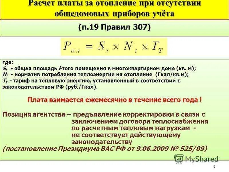 Как рассчитать тепловую энергию помещения