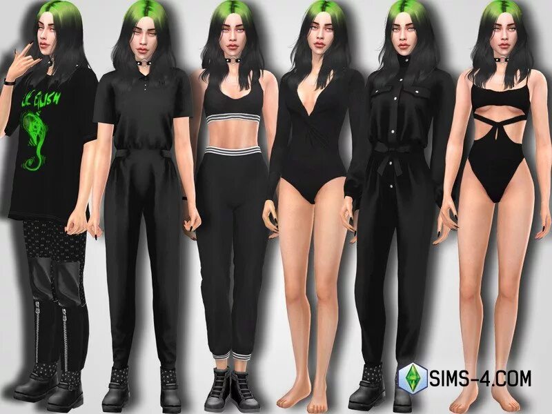 Без мод под. Билли айлиш симс. билли айлиш симс 4. billie eilish в симс 4. sims 4 мод билли айлиш.