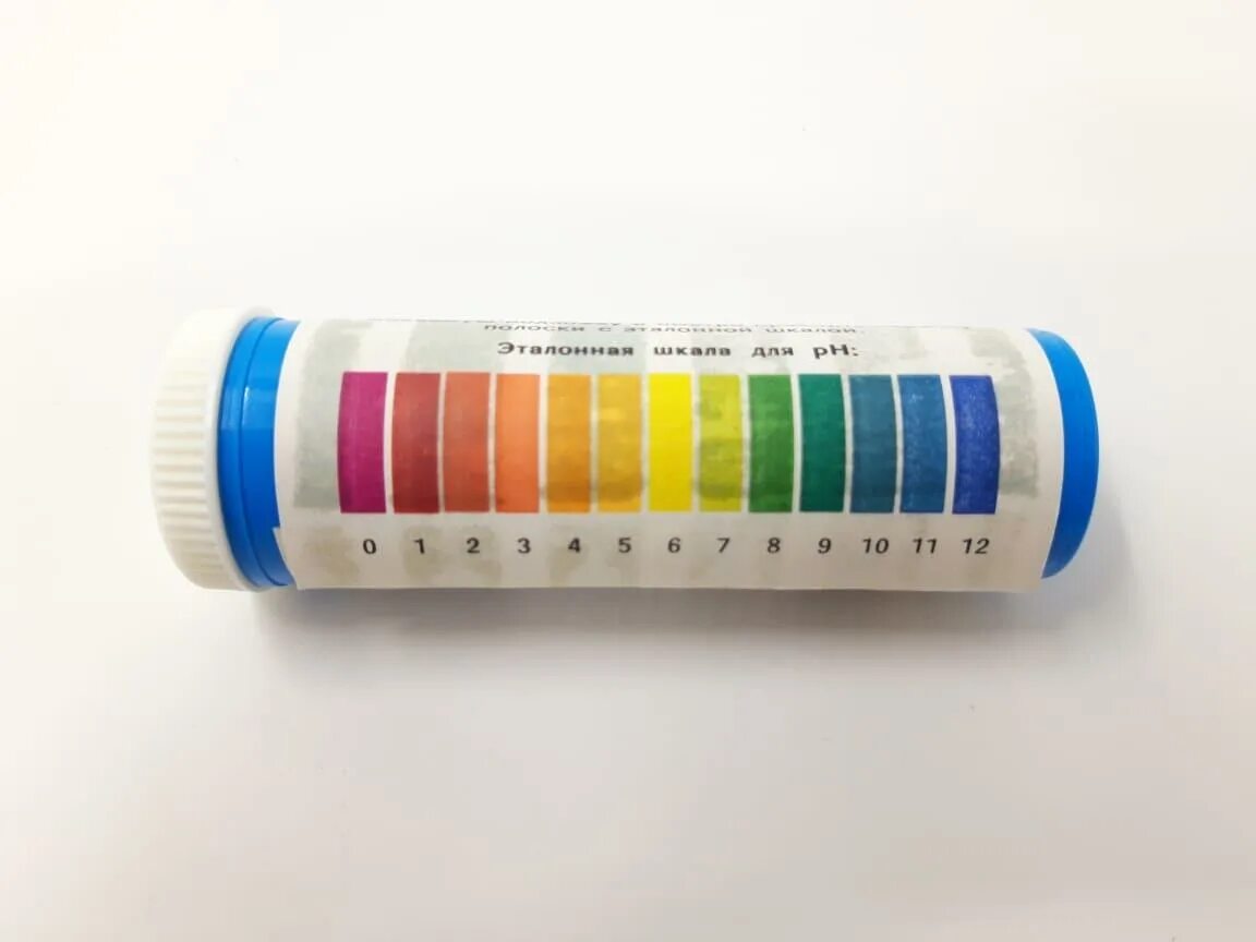 бумага для химии. цвета лакмусовой бумажки. индикаторная бумага ph 80. бумага индикаторная 0-12 ph в тубе, 100 штук. лакмусовая бумага для определения кислотности.