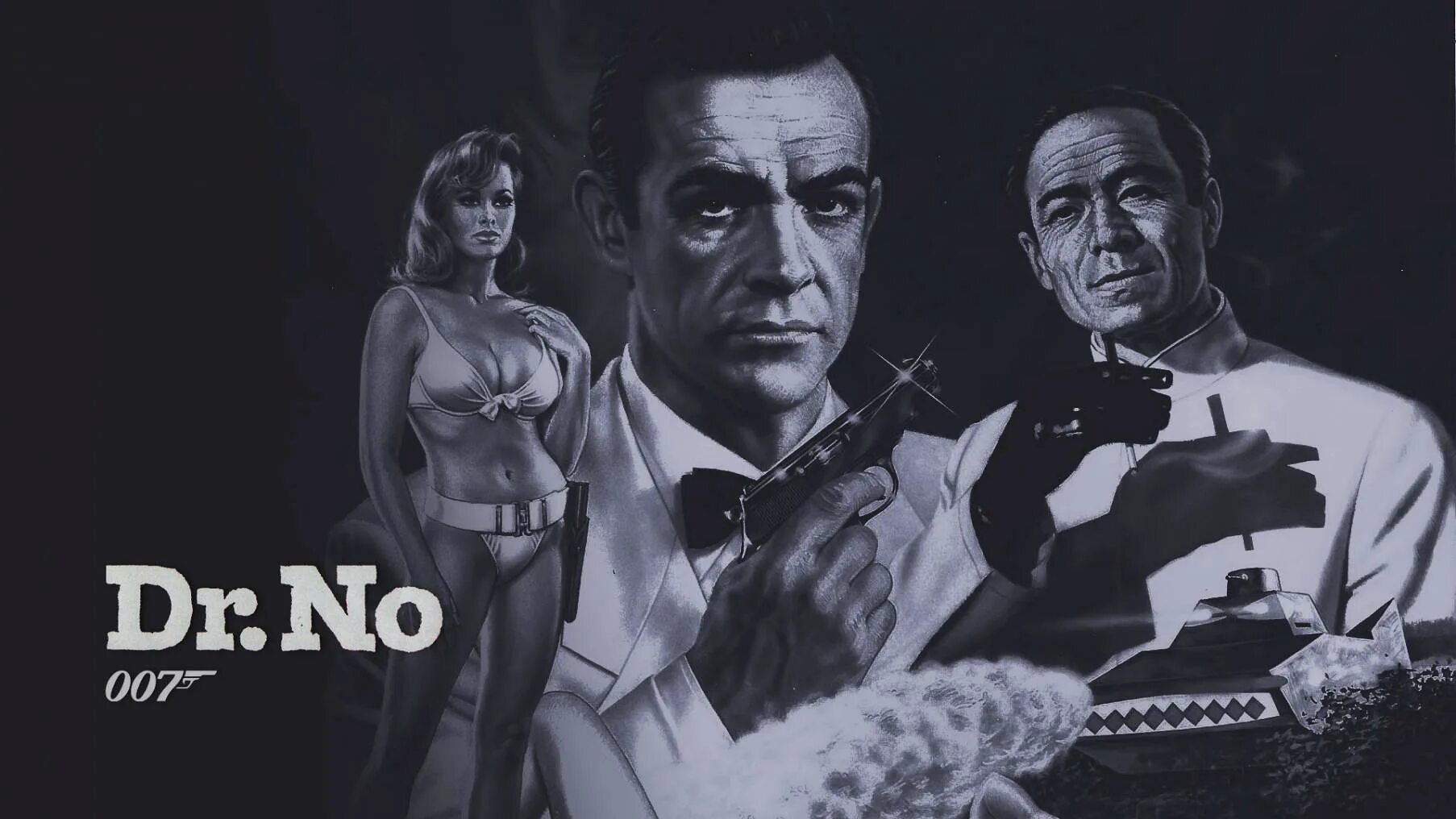 Доктор но фильм 1962 кадры из фильма Sean Connery with Ursula Andress in Dr. No (1962) Sean connery james bond, Sean