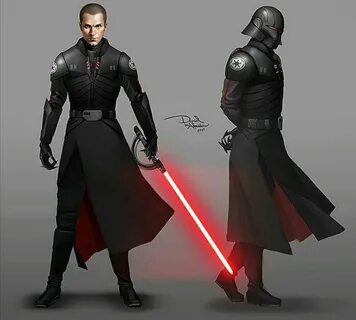 the concept art for darth vader from star wars.