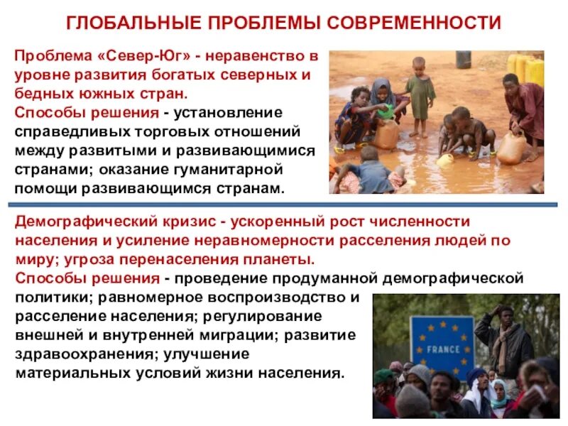 Проблема международной деятельности