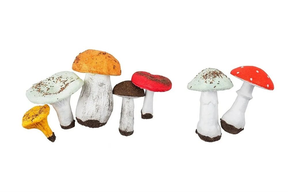 Муляжи грибов. Набор муляжей грибов. Набор муляжей грибов. Набор муляжей грибов. Муляжи грибов для детского сада.