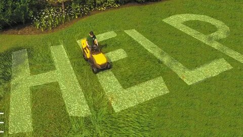 Mowing simulator