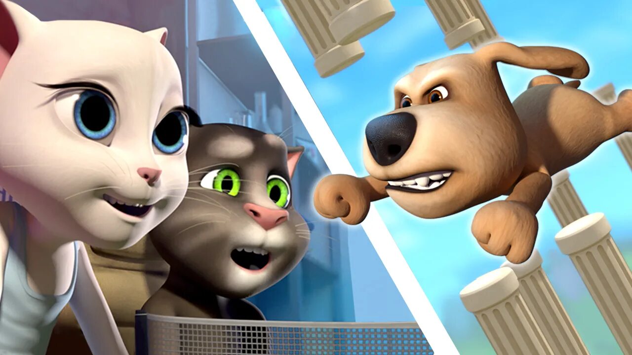 Том и друзья. Талкинг Бен. Talking Tom and friends. Talking Tom 2010 Бен.