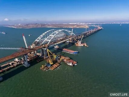 Когда построили крымский мост в каком году