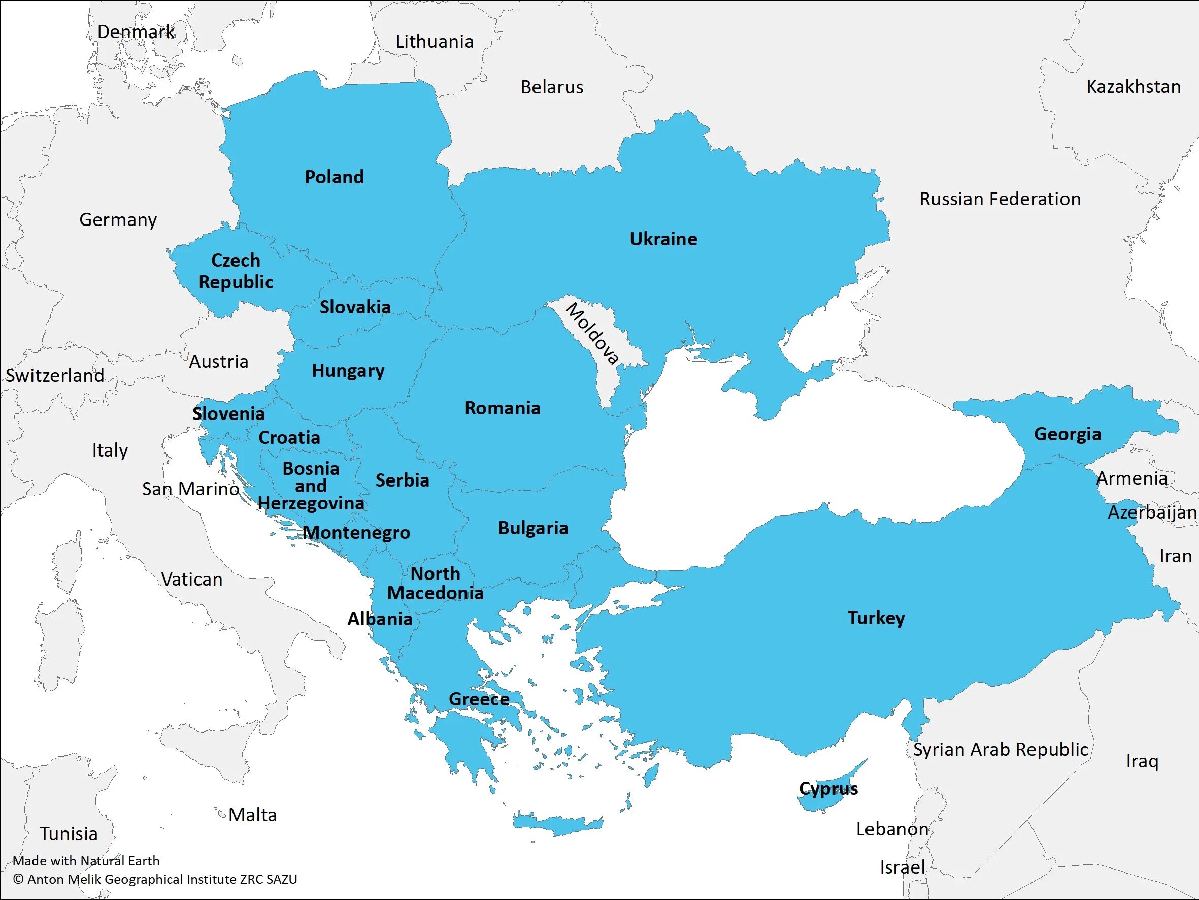 Eastern Europe Countries карта. Map of Central and Eastern Europe. Карта центральной и Восточной Европы. Центрально-Восточная Европа карта.