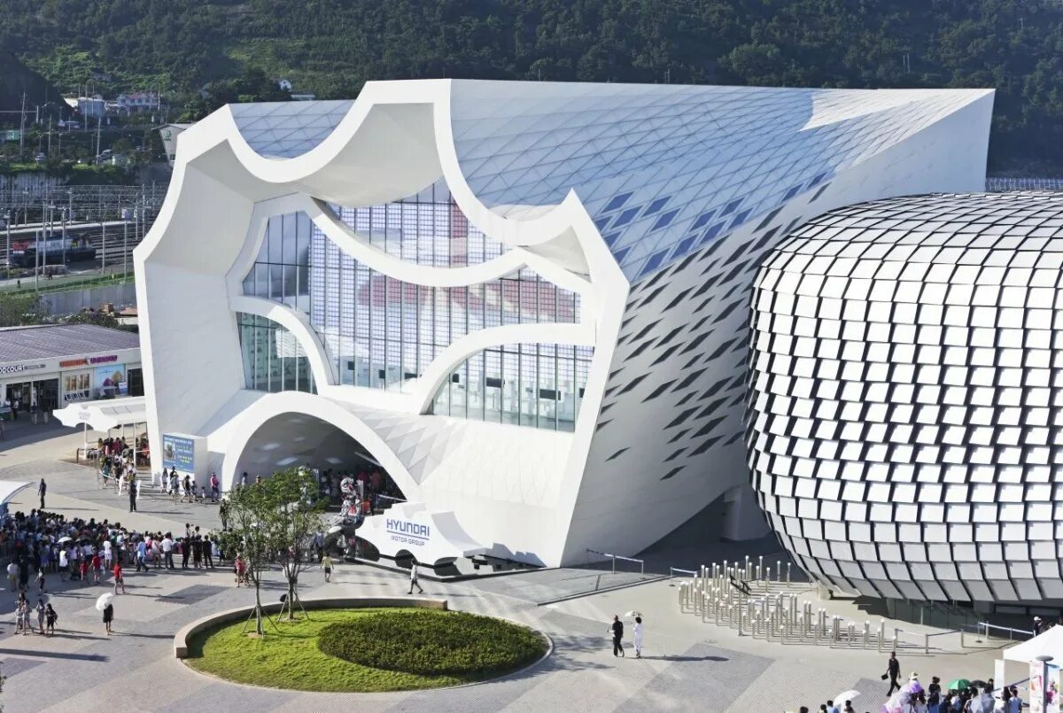 Выставочный павильон. Выставочный павильон hyundai motors group, йосу. yeosu expo hyundai motor group павильон,. выставочный павильон hyundai motors group фасады. выставочный павильон hyundai motors group план.