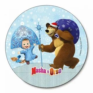 Вафельная картинка маша и медведь