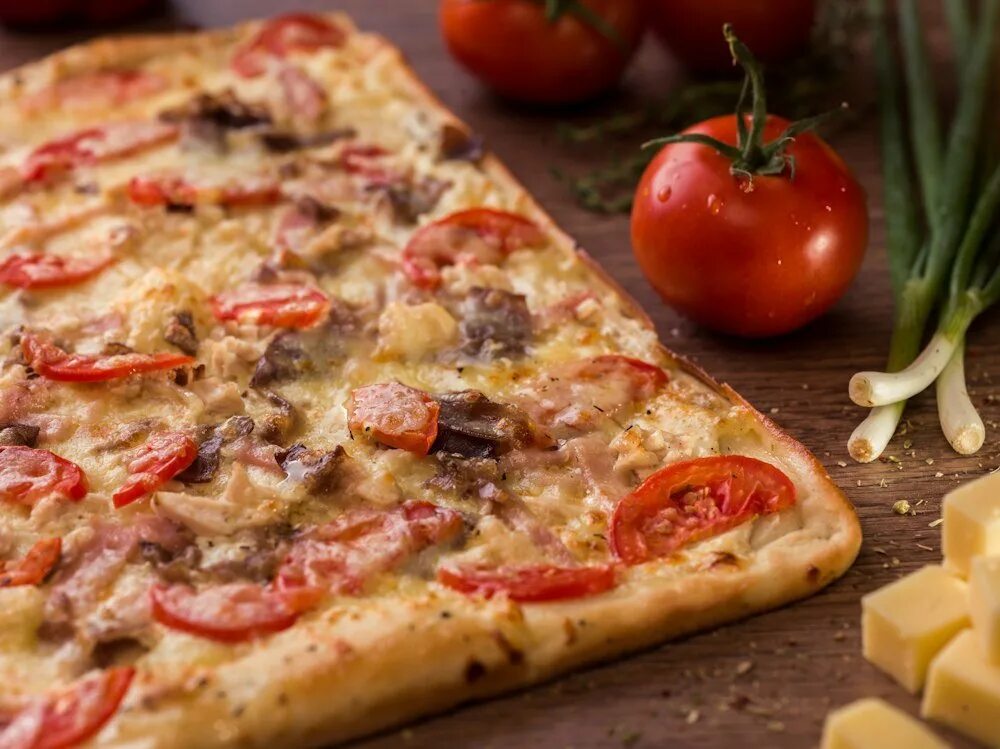 Pizza Ricca Нижний Новгород. Пицца прямоугольная. Пицца домашняя квадратная