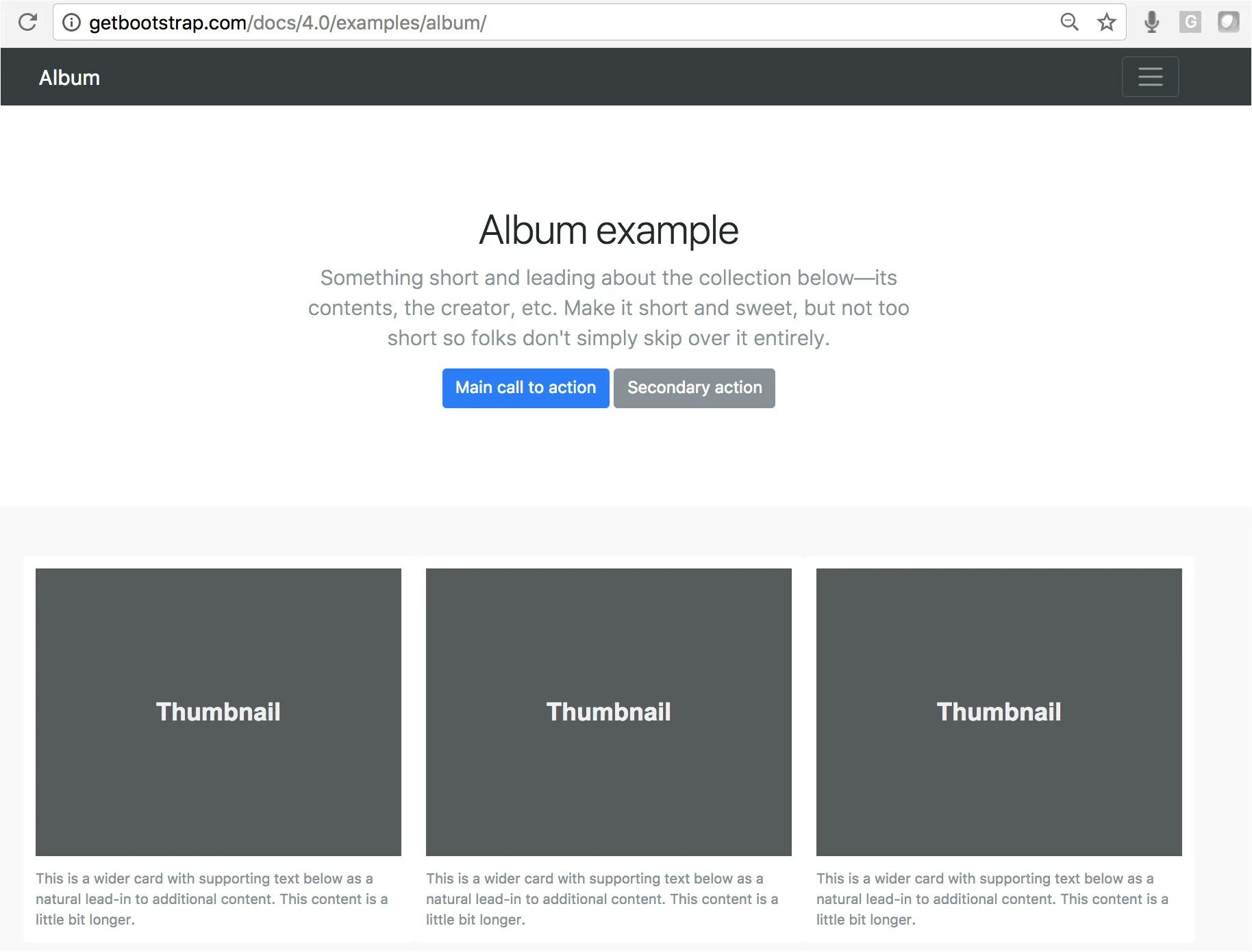 Getbootstrap
