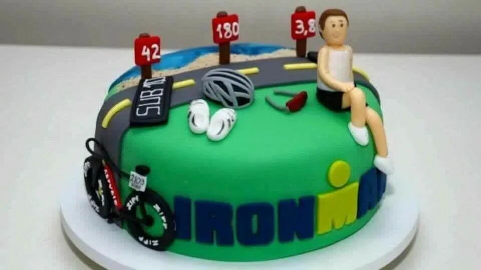 Running cake