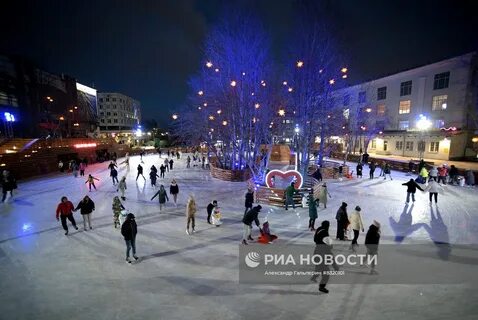 Санкт петербург открыли каток