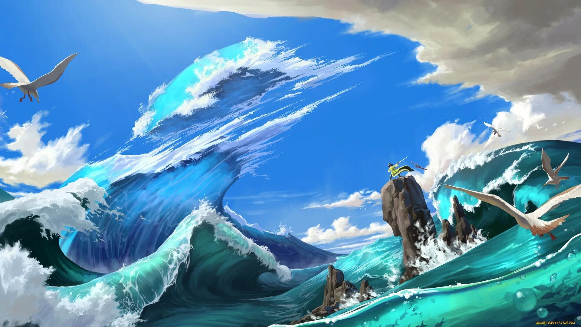 Celestial wave