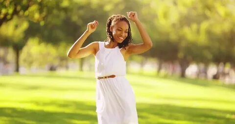 Happy black