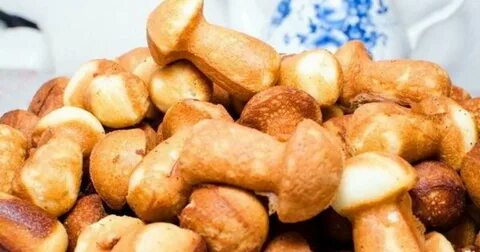 Рецепт печенья грибочки