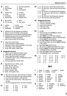 Enterprise 1 grammar book