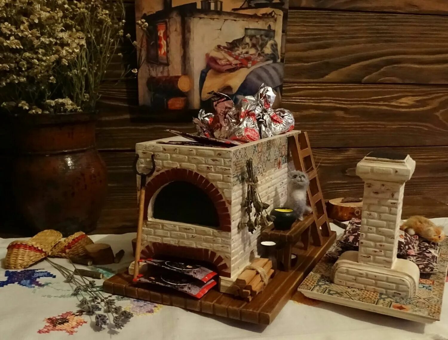 Маленький домик лавка и свечка. Маленький домик лавка и свечка. Освещение в русской избе. Маленький домик лавка и свечка. Камин в живописи.