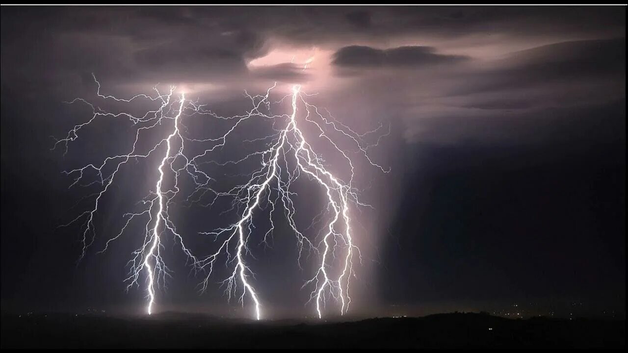 Thunder and lightning