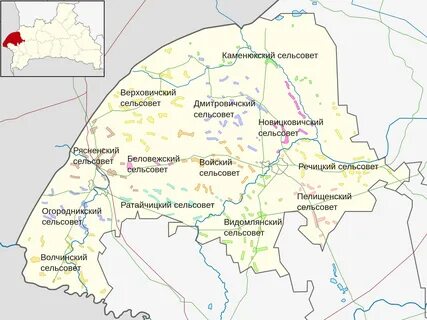 Брестская область сельсоветы