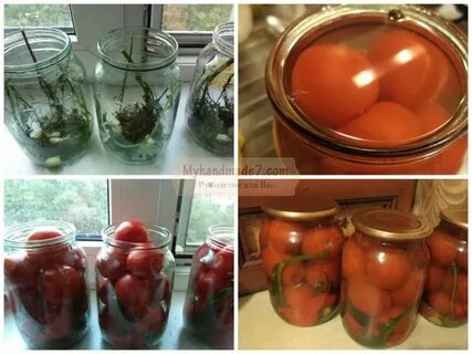 Сладкие помидоры с очень вкусным рассолом