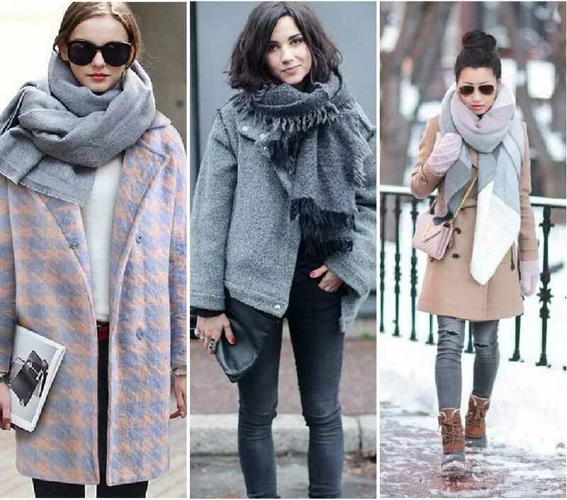Красиво шарф под пальто. Объемный шарф с пальто. Пальто с шарфом. Шарф поверх пальто женское. Шарф поверх куртки.