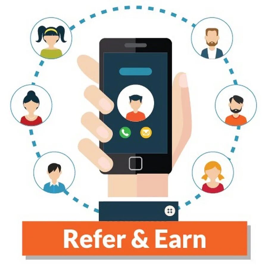 Refer and earn. Refer a friend. Refer to. Referral. Refer user