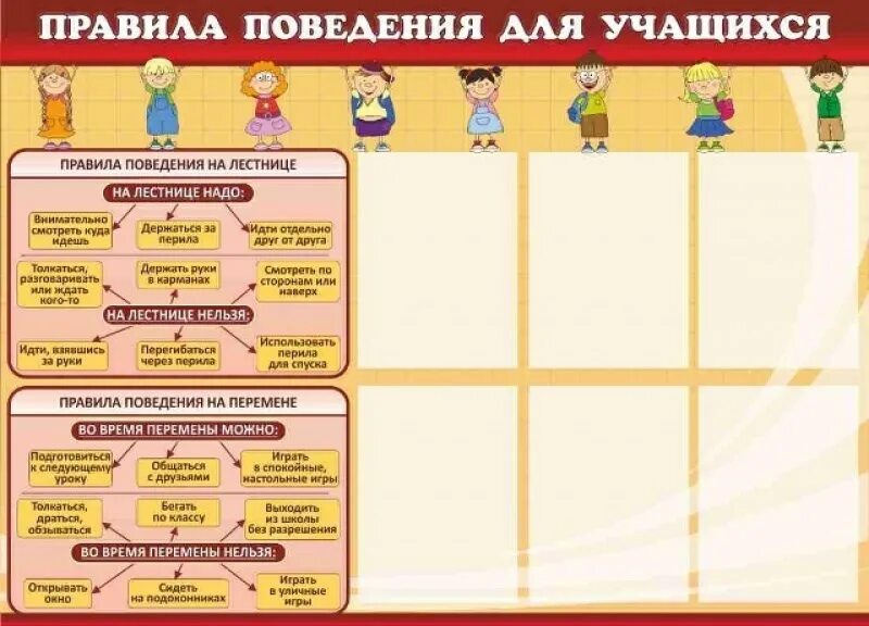 Экран поведения в начальной школе. Таблица поведения в школе. Правила учащихся в школе для стенда. Правила поведения стенд.