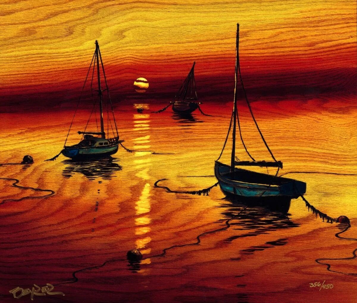 Sail into. Sail into