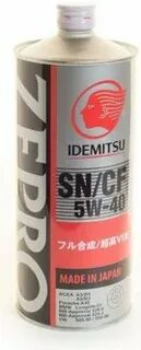 Idemitsu 5w 40 отзывы