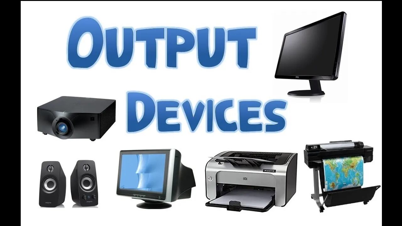 Output devices. Output devices of Computer. Устройства вывода картинки. Input and output devices of Computer. Output units