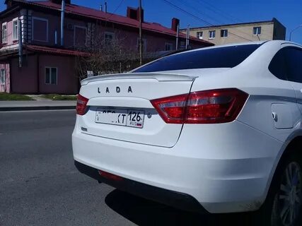 Спойлер на весту