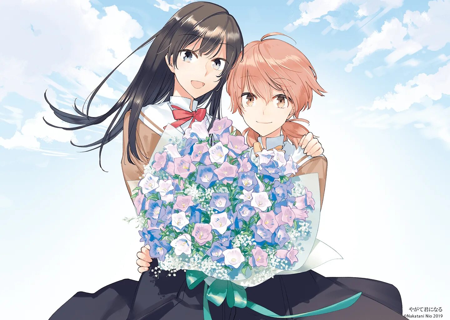 Yagate Kimi ni Naru. В конечном счёте я стану твоей арты. Bloom into you персонажи.