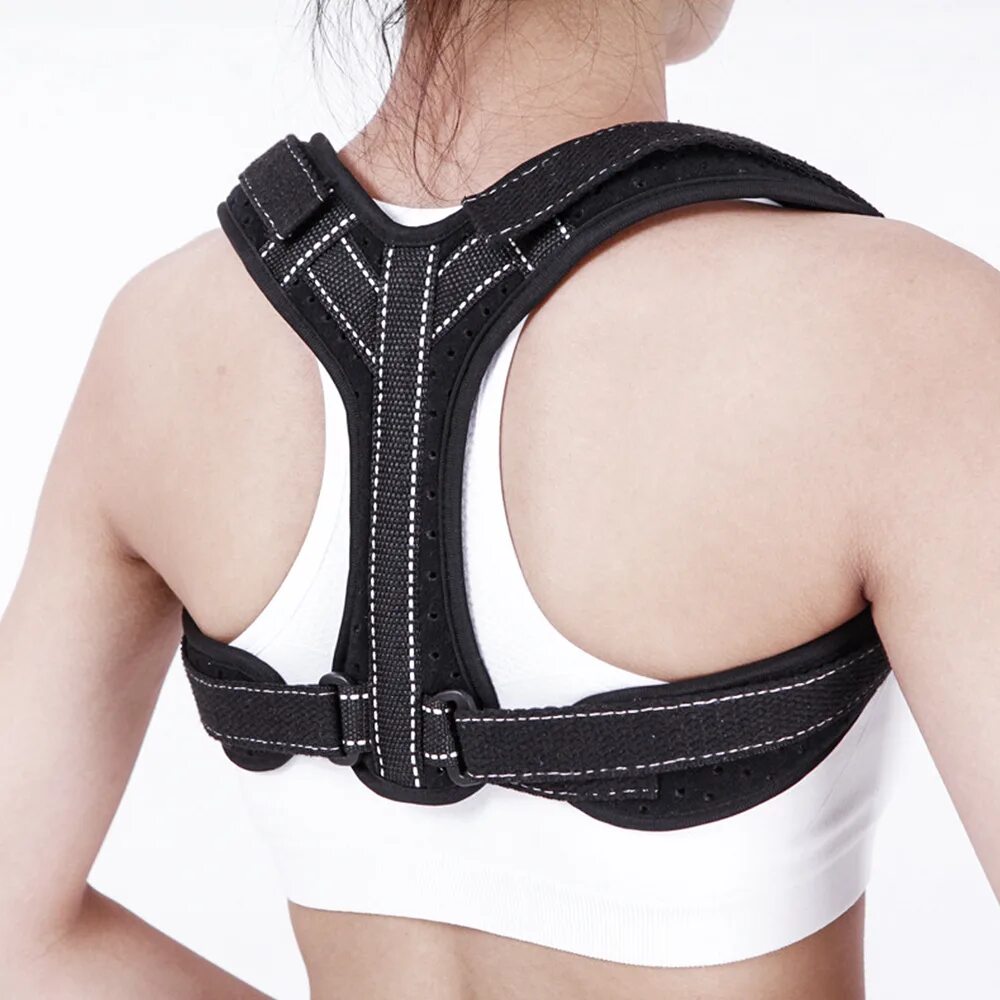 Adjustable back posture corrector. Posture corrector. back posture smart back correction instrument corrector brace spine support belt adjustable correction belt.