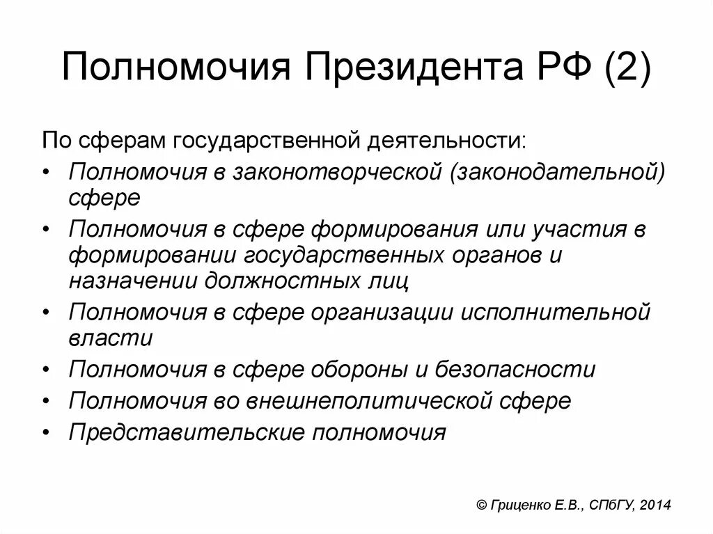 Полномочия президента. Полномочия президента РФ В сфере назначений. Полномочия президента в законодательной деятельности.