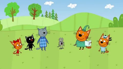 Включи 3 кота пауки