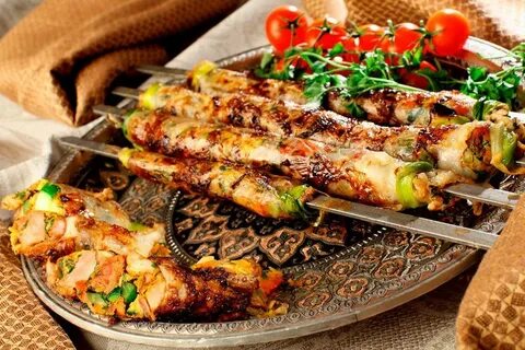 Горячее кавказской кухни