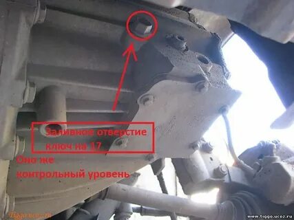 Замена масла тигго