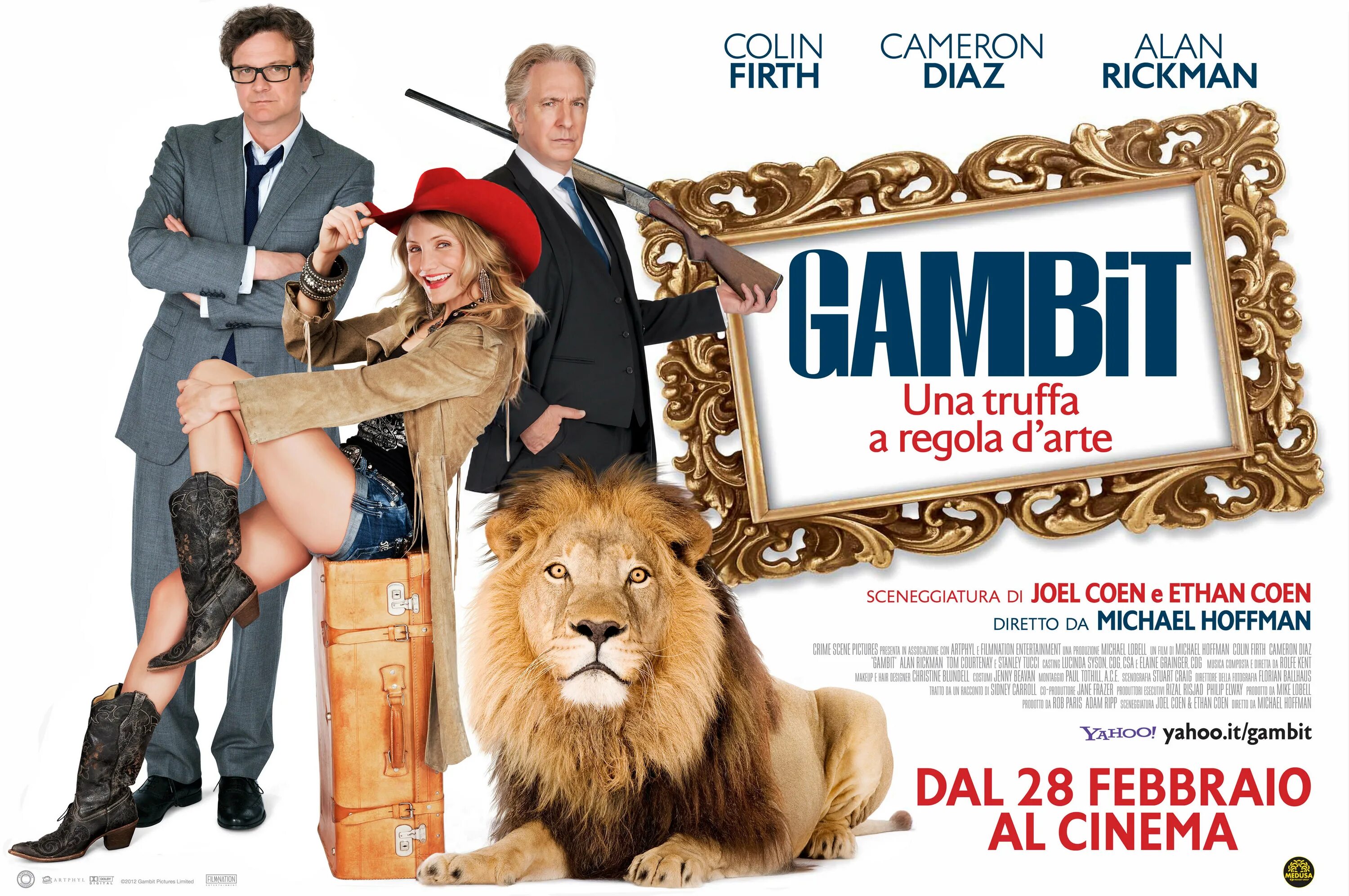 Гамбит диаз. Гамбит 2012 постер.