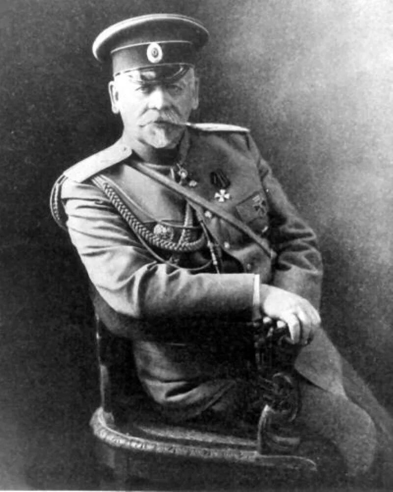 Первый российский генерал. Военный министр Сухомлинов Российской империи.