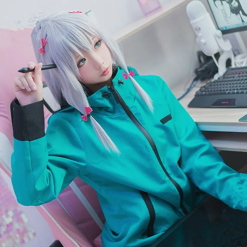 Сенсей одежда для девушек. Сагири изуми косплей. Eromanga sensei cosplay. Sagiri izumi cosplay. Izumi sagiri косплей.
