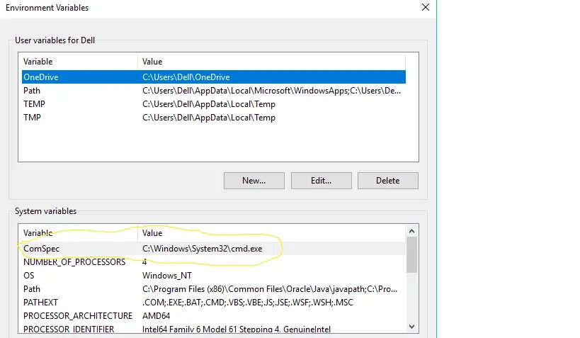Comspec c: Windows system32 cmd.exe. Удаление system32. %Comspec%. Sdwra temp