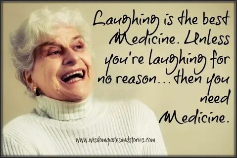 To be a laughing
