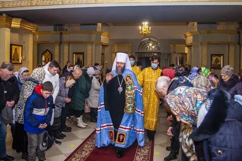 Служба в храме 19 января 2024