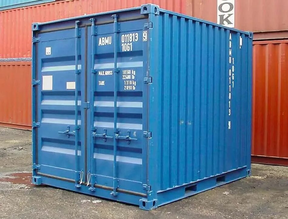 Морской контейнер 10 футов. Dry van контейнер. Контейнер m6803. 20 Футовый морской контейнер.