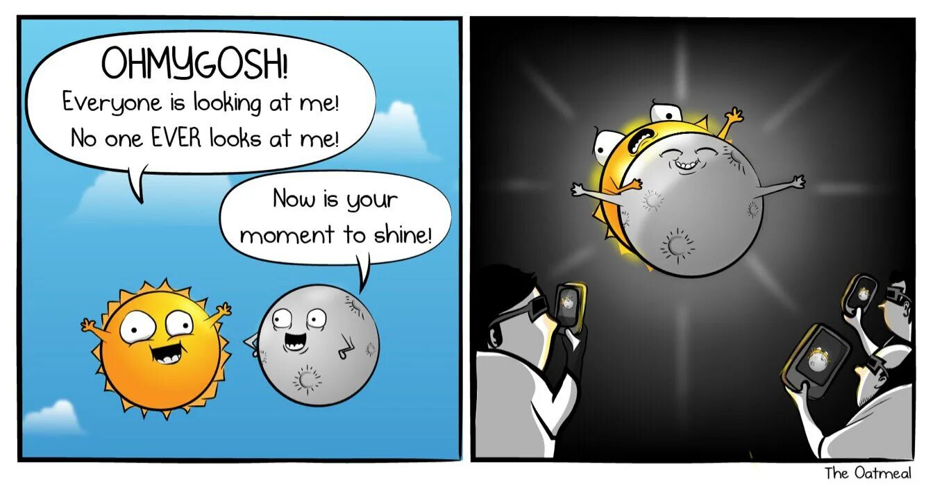Your time to shine. The oatmeal комиксы. oatmeal comics с переводом. солнцу решать. your moment.